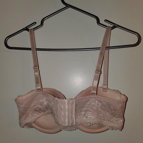 Pink Lace Multi-Way Push Up Bra - Picture 5 of 10